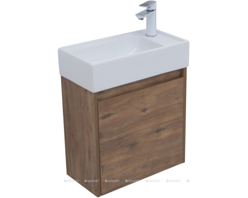 Мебель для ванной Aquanet Nova Lite 50 дуб рустикальный (с дверцей)