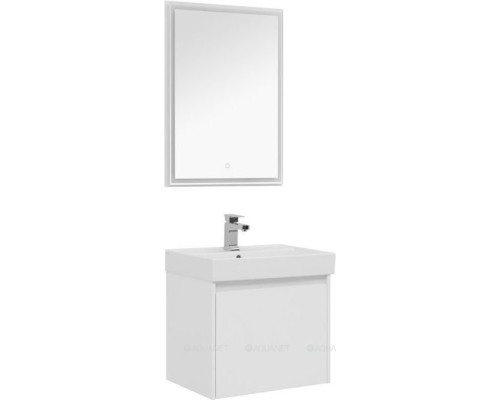 Мебель для ванной Aquanet Nova Lite 60 белый (1 ящик)