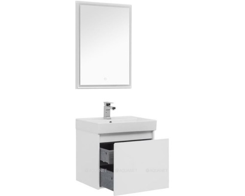 Мебель для ванной Aquanet Nova Lite 60 белый (1 ящик)