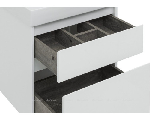 Мебель для ванной Aquanet Nova Lite 60 белый (2 ящика)