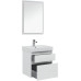 Мебель для ванной Aquanet Nova Lite 60 белый (2 ящика)