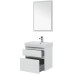 Мебель для ванной Aquanet Nova Lite 60 белый (2 ящика)