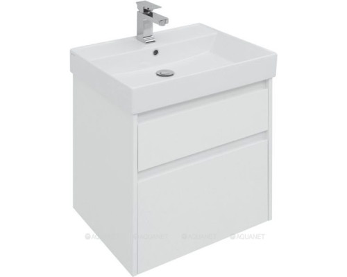 Мебель для ванной Aquanet Nova Lite 60 белый (2 ящика)