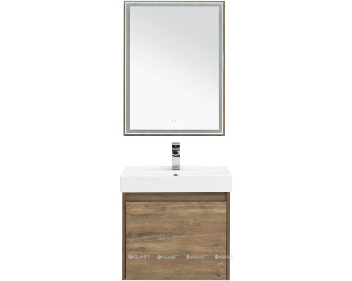 Мебель для ванной Aquanet Nova Lite 60 дуб рустикальный (1 ящик)