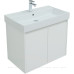 Мебель для ванной Aquanet Nova Lite 75 белый глянец (2 дверцы)