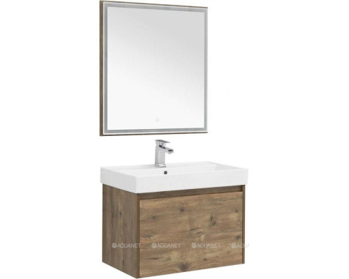 Мебель для ванной Aquanet Nova Lite 75 дуб рустикальный (1 ящик)