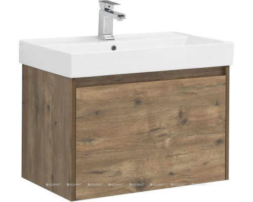 Мебель для ванной Aquanet Nova Lite 75 дуб рустикальный (1 ящик)