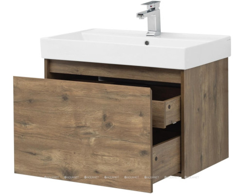 Мебель для ванной Aquanet Nova Lite 75 дуб рустикальный (1 ящик)