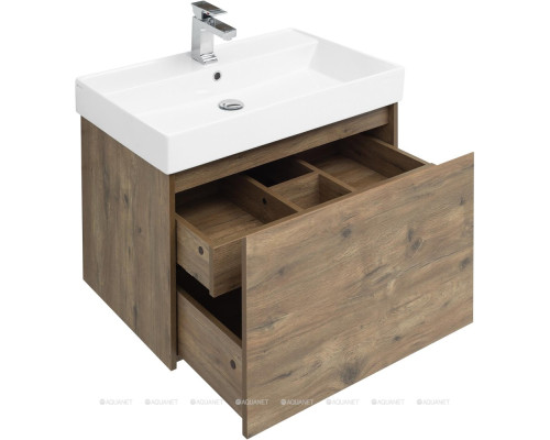 Мебель для ванной Aquanet Nova Lite 75 дуб рустикальный (1 ящик)