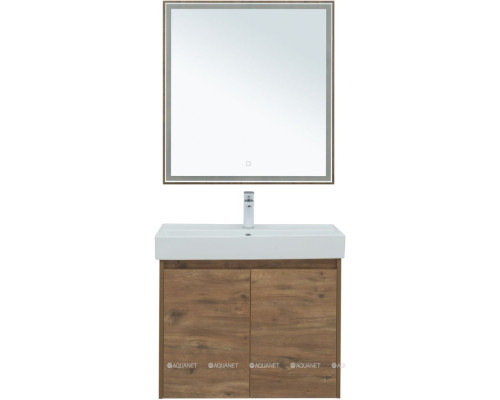Мебель для ванной Aquanet Nova Lite 75 дуб рустикальный (2 дверцы)