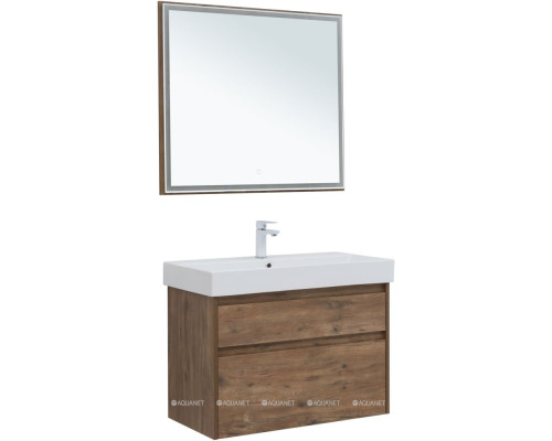 Мебель для ванной Aquanet Nova Lite 85 дуб рустикальный