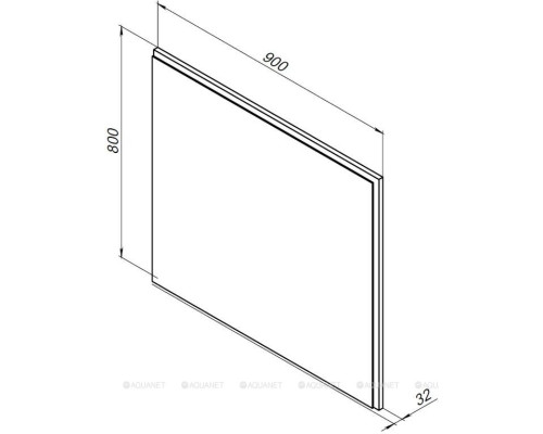 Мебель для ванной Aquanet Nova Lite 85 дуб рустикальный