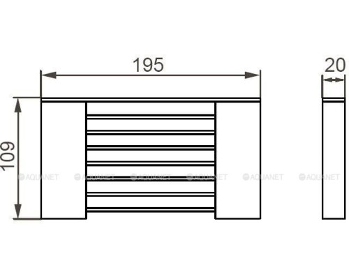 Мыльница Aquanet 5611
