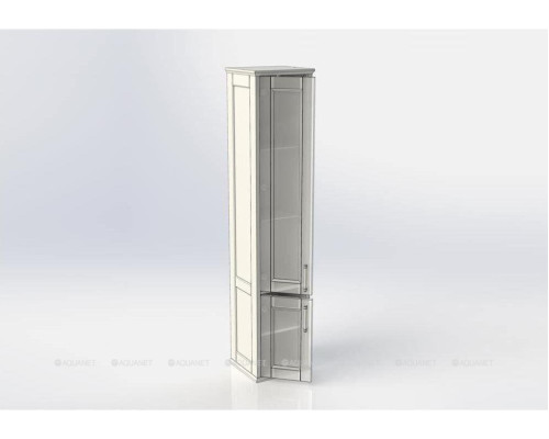 Пенал Aquanet Бостон 36 L белый матовый