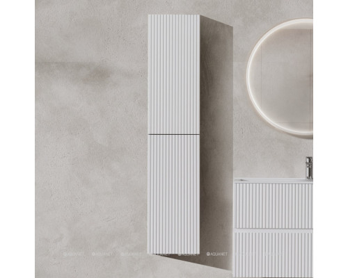 Пенал Aquanet Джейн 35 белый матовый