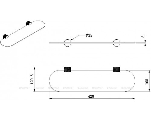 Полочка Allen Brau Priority 4.0 6.31C13-MG графит браш