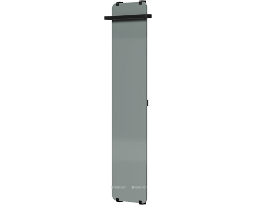 Полотенцесушитель электрический Allen Brau Infinity 180x44 с рейлингом 2.0 и креплением, черный матовый