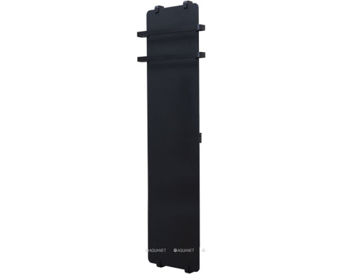 Полотенцесушитель электрический Allen Brau Infinity 180x44 с рейлингом 2.0 и креплением, черный матовый