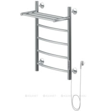 Полотенцесушитель электрический Aquanet Romeo 60х40 Тэн справа, с полкой