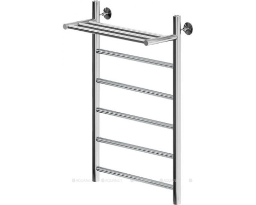 Полотенцесушитель водяной Aquanet Mauro 800x500 с полкой