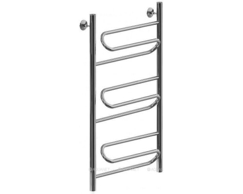 Полотенцесушитель водяной Aquanet Paolo 800x500, хром