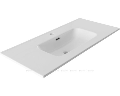 Раковина Aquanet Flat 100 белая