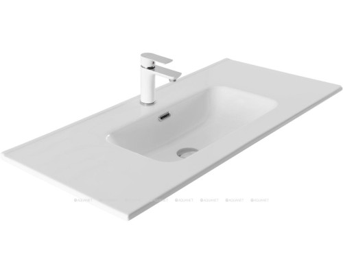 Раковина Aquanet Flat 100 белая