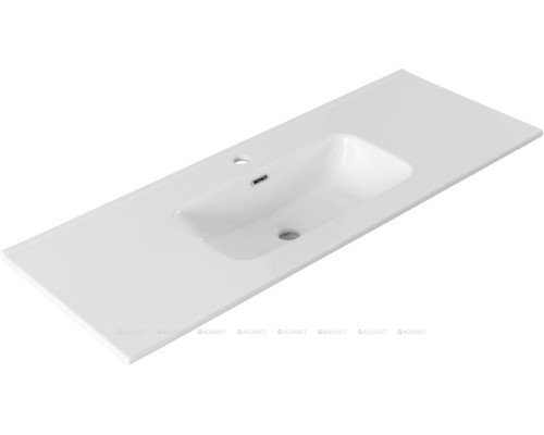 Раковина Aquanet Flat 120 белая