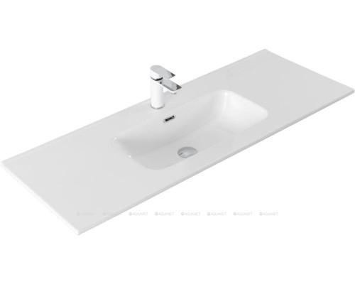 Раковина Aquanet Flat 120 белая