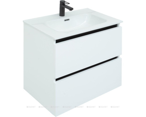 Раковина Aquanet Flat 70 белая