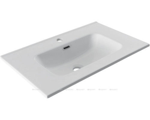 Раковина Aquanet Flat 70 белая матовая