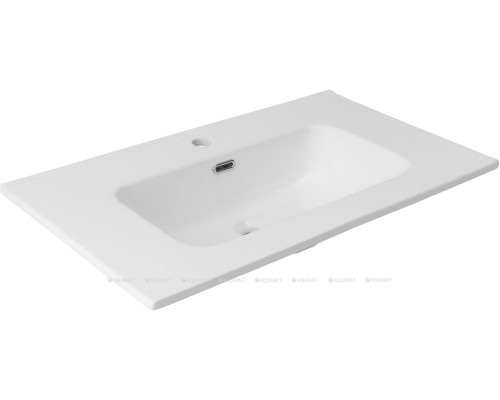 Раковина Aquanet Flat 80 белая матовая