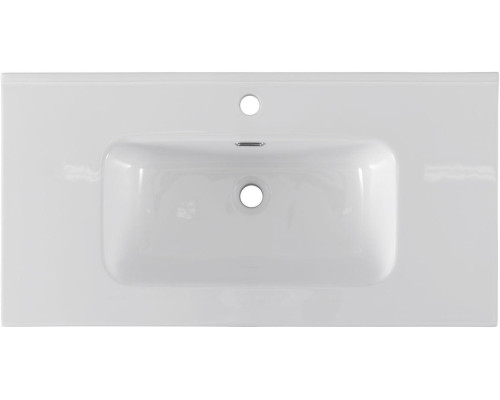 Раковина Aquanet Flat 90 белая