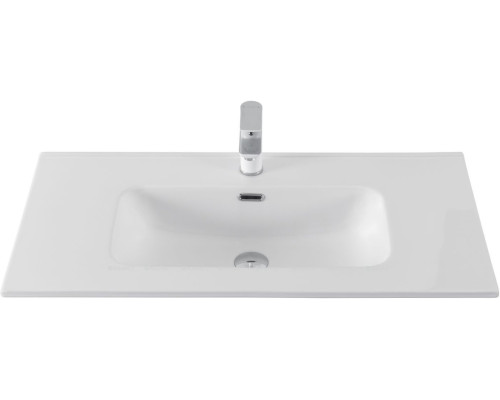 Раковина Aquanet Flat 90 белая матовая