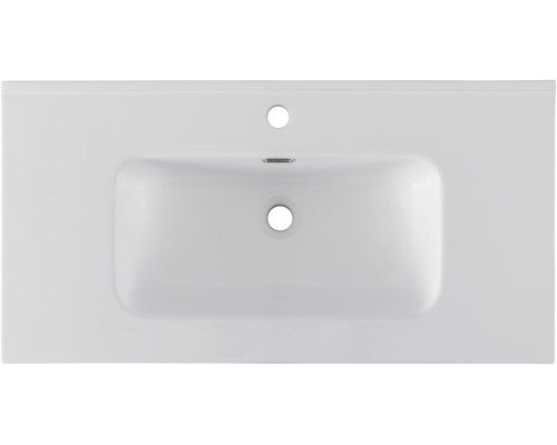 Раковина Aquanet Flat 90 белая матовая