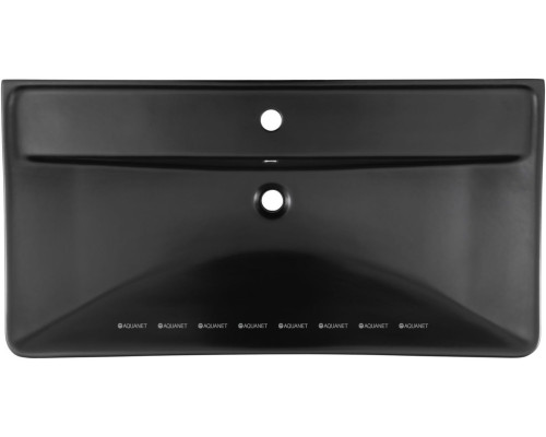 Раковина Aquanet Ирис 90 черная матовая