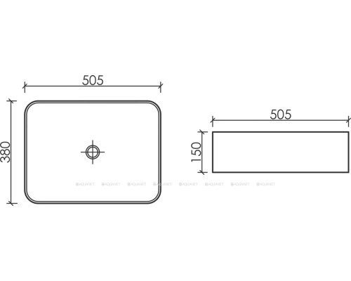 Раковина Ceramicanova Element 50 CN6052MHL