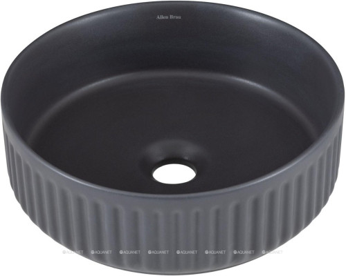 Раковина накладная Allen Brau Fantasy Line 36 4.11032.AN антрацит
