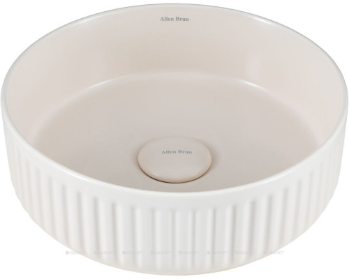 Раковина накладная Allen Brau Fantasy Line 36 4.11032.IV айвори