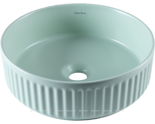 Раковина накладная Allen Brau Fantasy Line 36 4.11032.MT мятный
