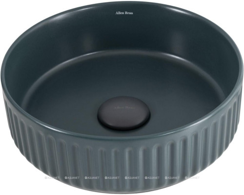 Раковина накладная Allen Brau Fantasy Line 36 4.11032.PT петроль