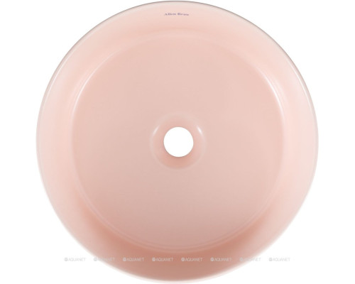 Раковина накладная Allen Brau Fantasy Line 36 4.11032.SM розовый