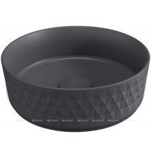 Раковина накладная Allen Brau Fantasy Romb 36 4.11033.AN антрацит