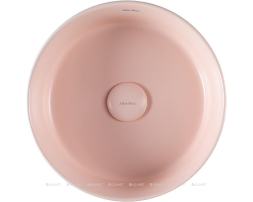 Раковина накладная Allen Brau Fantasy Romb 36 4.11033.SM розовый