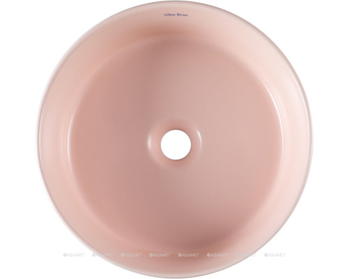 Раковина накладная Allen Brau Fantasy Romb 36 4.11033.SM розовый