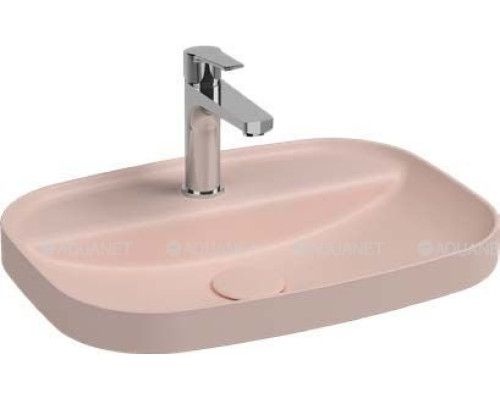 Раковина накладная Allen Brau Fantasy Sphere 55 4.11034.SM розовый