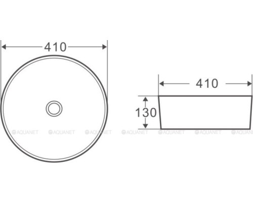 Раковина накладная BelBagno BB1315-H301