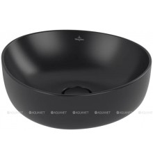 Раковина накладная Villeroy & Boch Antao 40 4A7240R7 черный