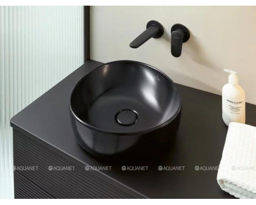 Раковина накладная Villeroy & Boch Antao 40 4A7240R7 черный