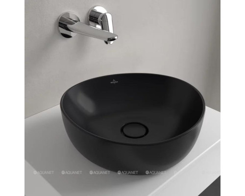 Раковина накладная Villeroy & Boch Antao 40 4A7240R7 черный